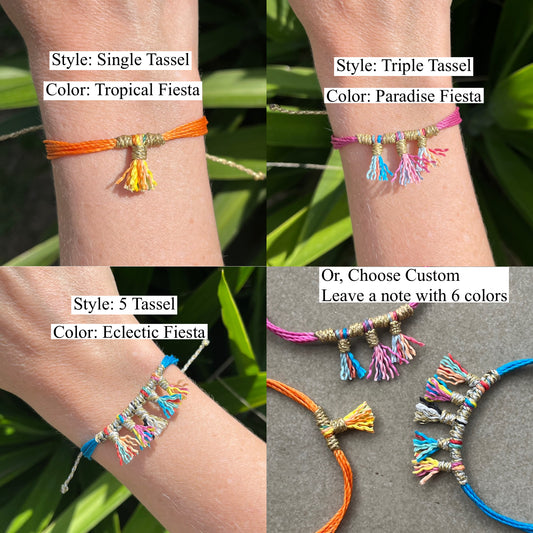 Costa Fiesta Tassel Bracelet - Costa Fiesta Summer ‘23 Collection