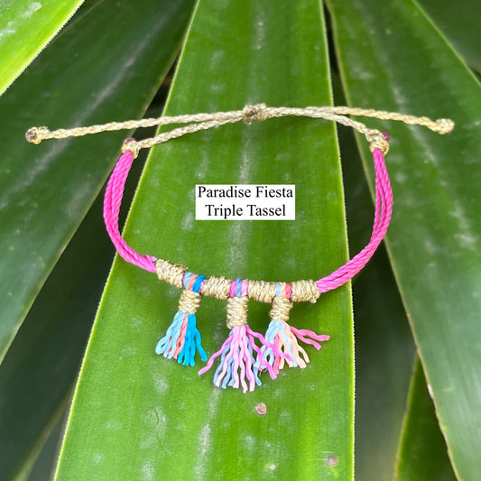 Paradise Fiesta Tassel Bracelet - Costa Fiesta Summer ‘23 Collection