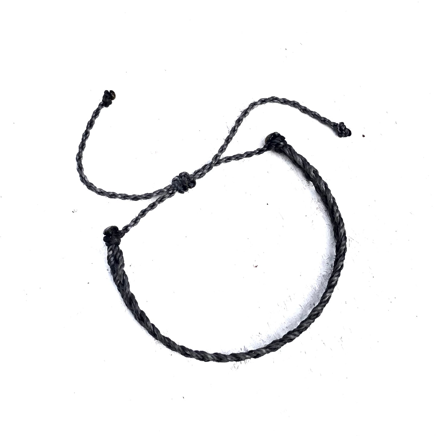 Woven Braided Beach Bracelet - Solid Color