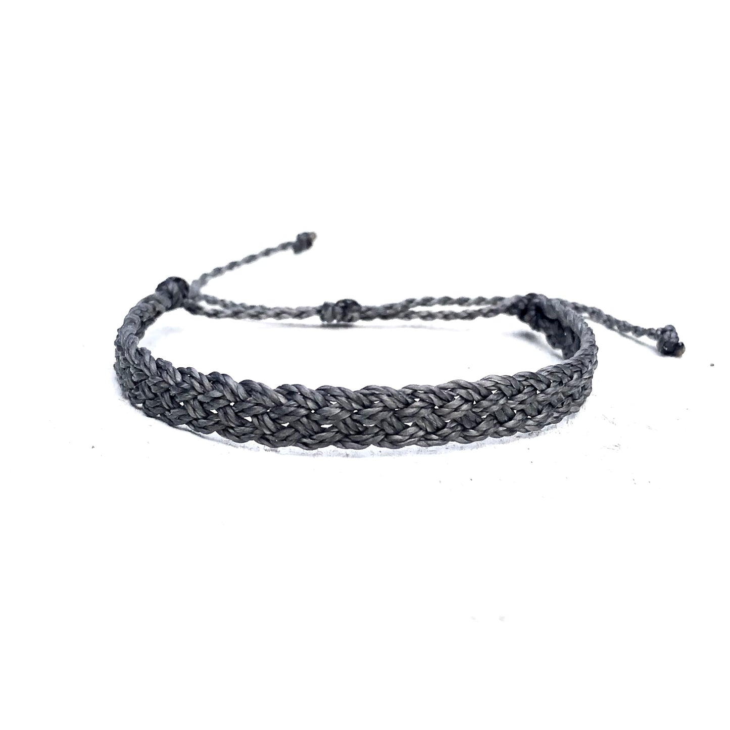 Woven Braided Beach Bracelet - Solid Color