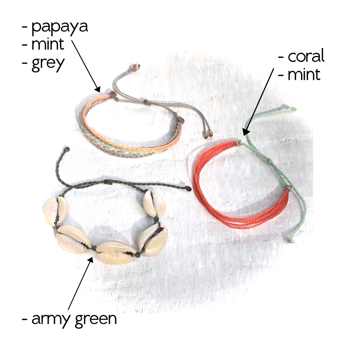 Beachy Bohemian Bracelet Set