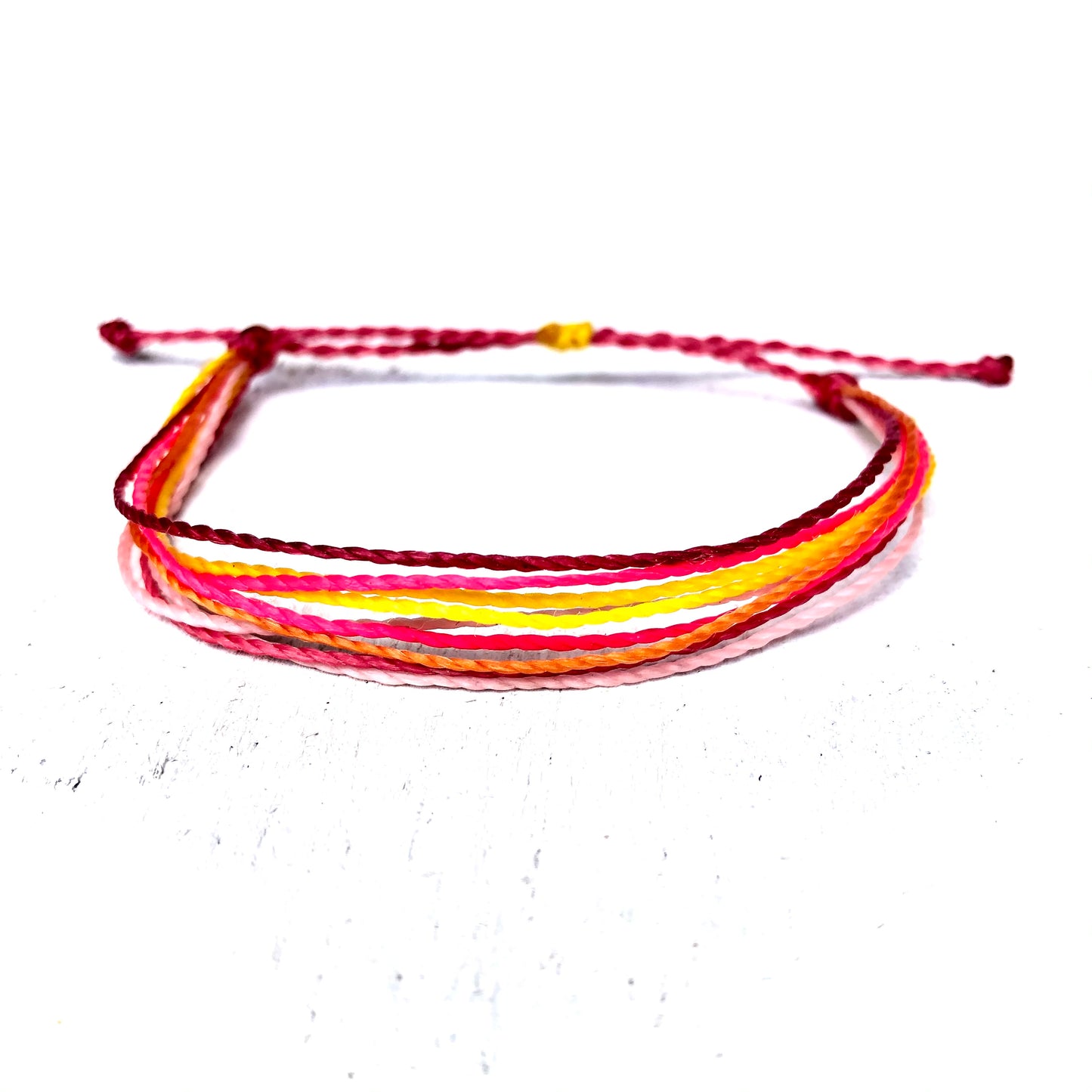 Multicolor String Surf Bracelet