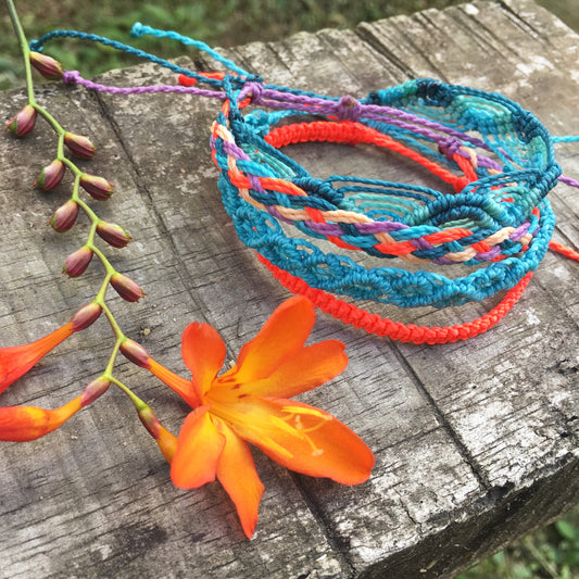 Tropical Beach Bracelet Set