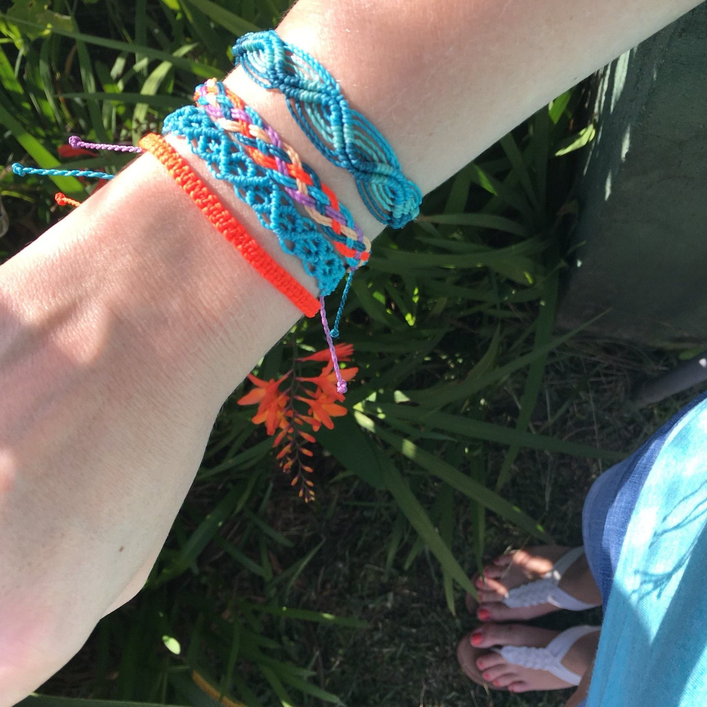 Tropical Beach Bracelet Set