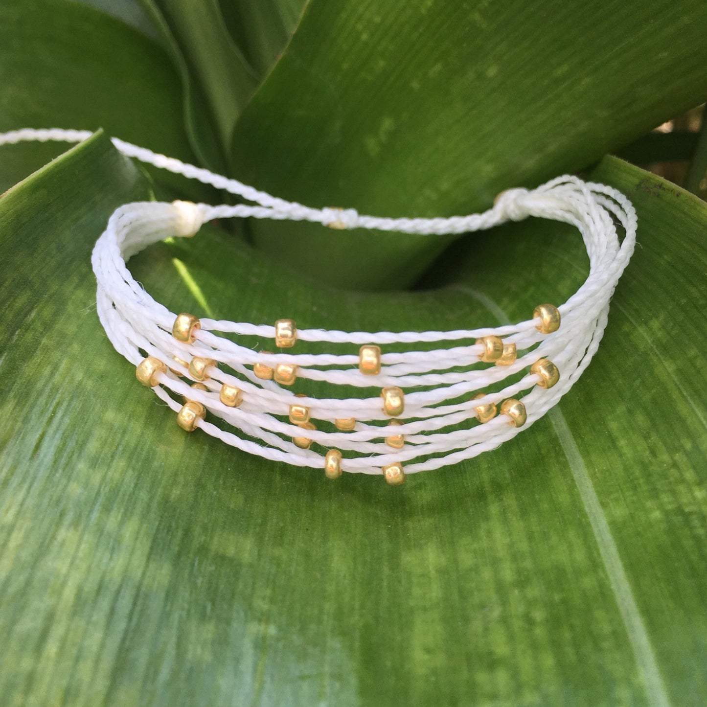 Starry Nights Beaded String Bracelet