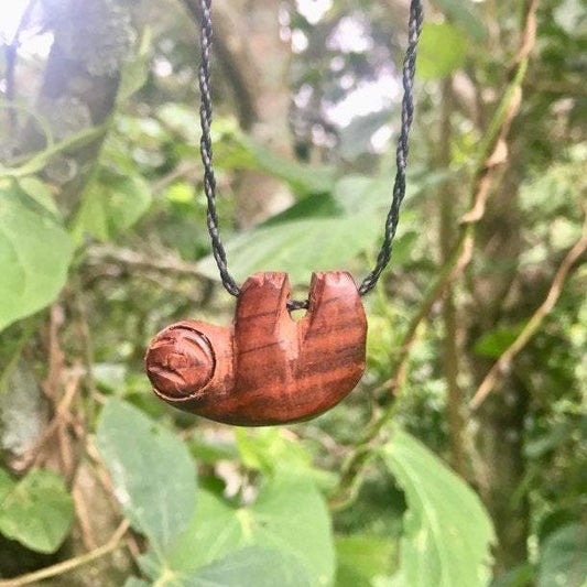 Costa Rica Pendant Macrame Necklace