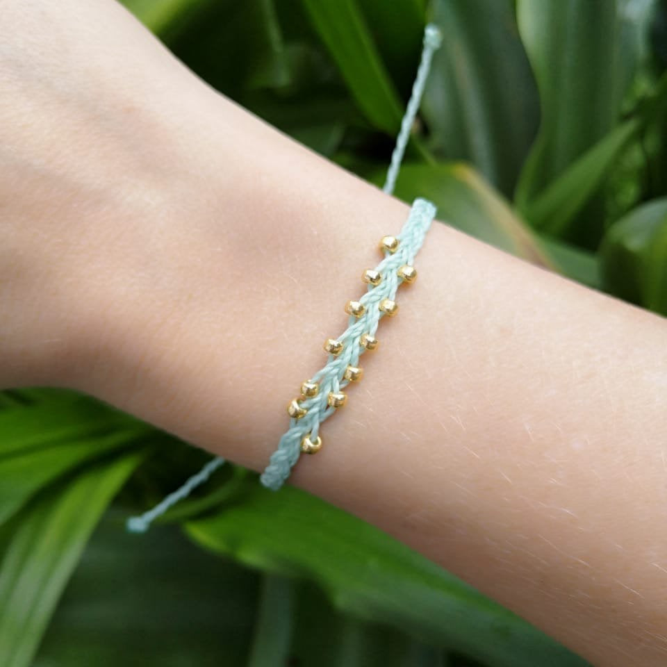 Braided Seed Bead Bracelet
