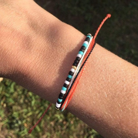 Morse Code Secret Message Beaded Bracelet