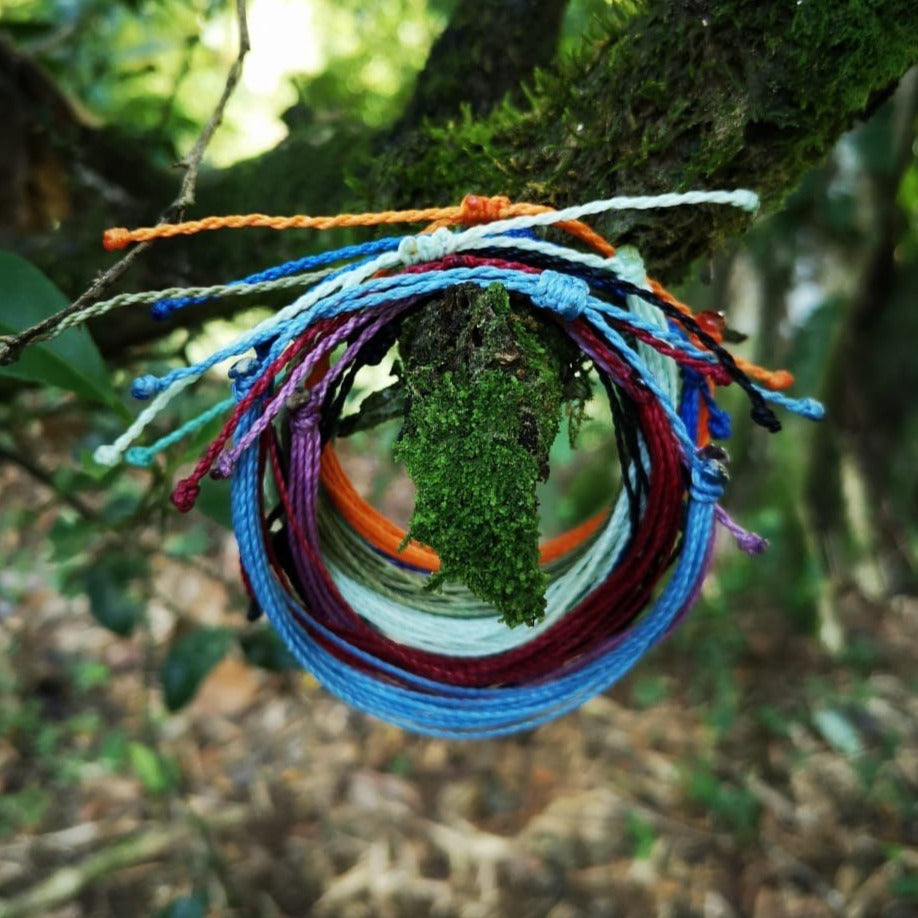 Solid Color String Surf Bracelet