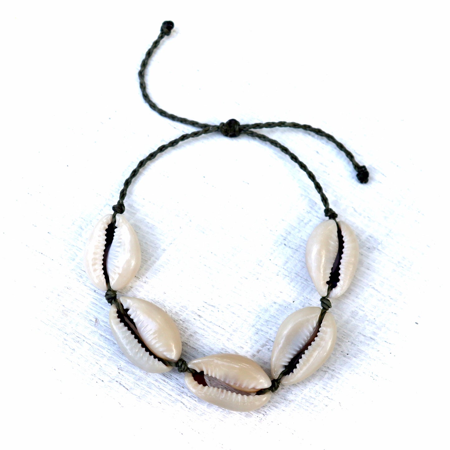 Cowrie Sea Shell Surfer Girl Bracelet