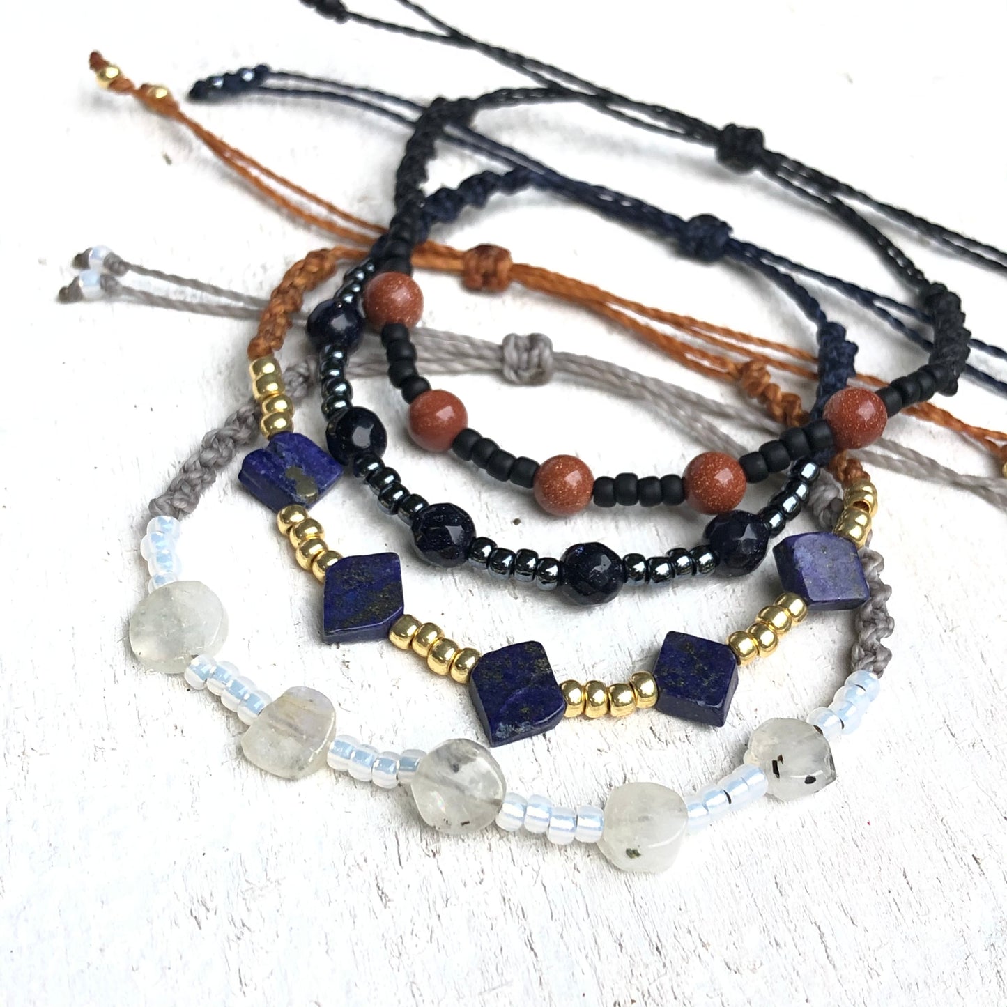 Gemstone Beaded Bracelet