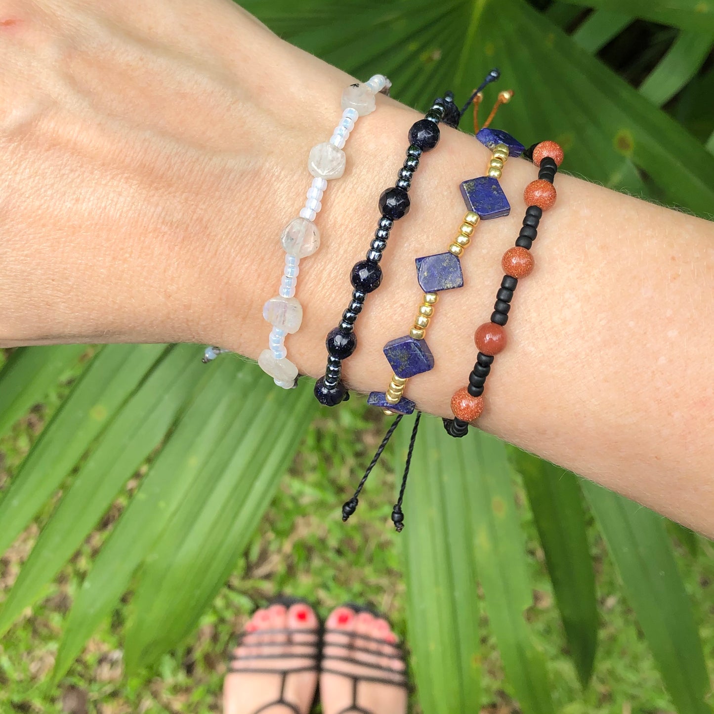 Gemstone Beaded Bracelet