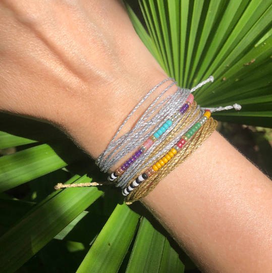 Metallic Cord Waterproof Bracelet