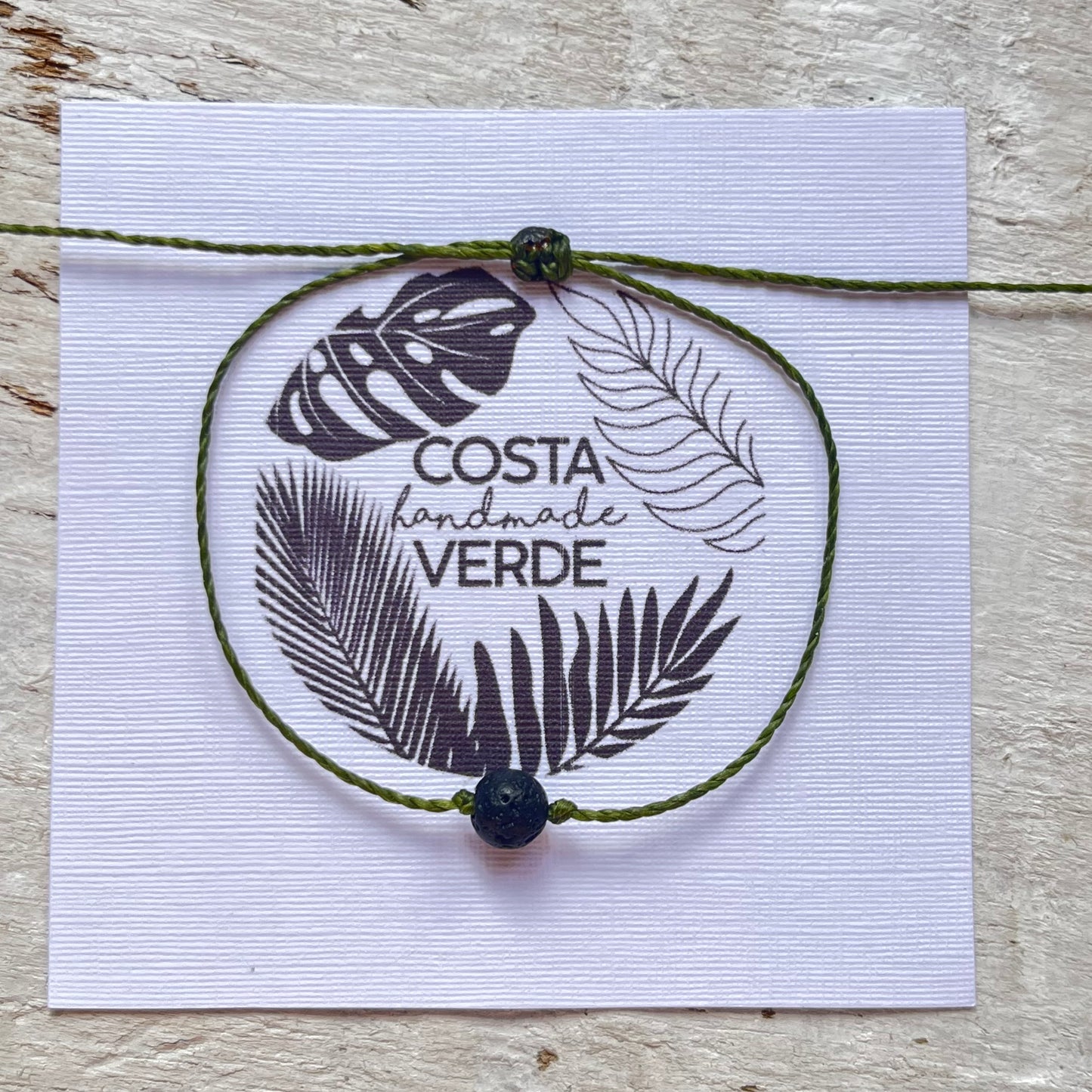 Minimalist Volcanic Lava Bead Aromatherapy Bracelet