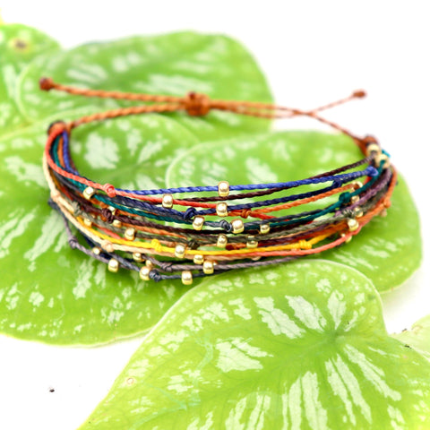 Eclectic Knotted Bracelet - You can customize the colors and beads!