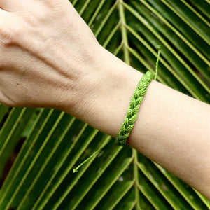 Bulk Solid Braided Bracelet - 1 Color - Wholesale 50 Bracelets (-50%)