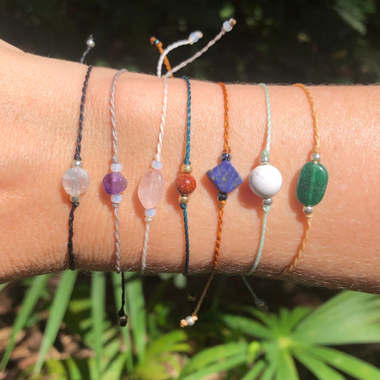 Minimalist Gemstone Bracelet