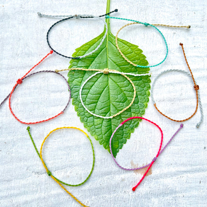 Minimalist Twisted Bracelet - Color Block