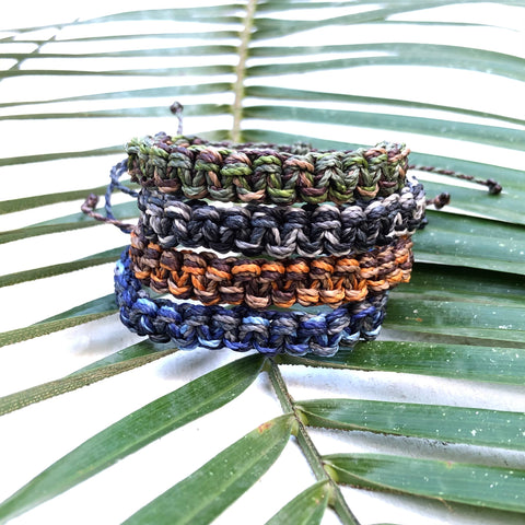 Hand Knotted Bracelet - Handmade in Costa Rica