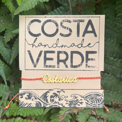 Costa Rica Script Bracelet