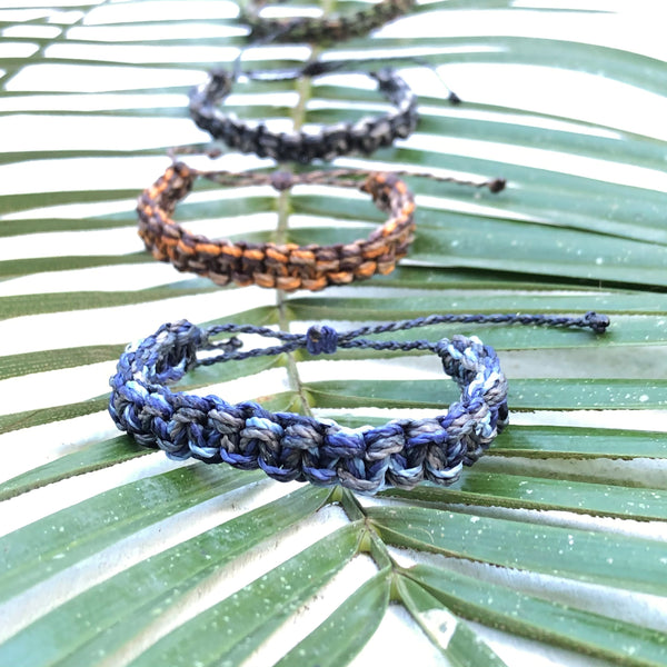 Hand Knotted Bracelet - Handmade in Costa Rica