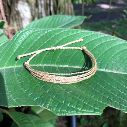 Metallic Cord Waterproof Bracelet